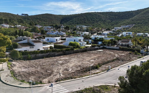 Parcela urbana en venta en Javea en la urbanización Valsol.