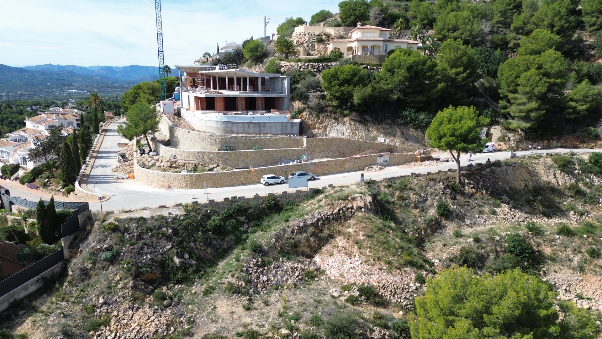 Parcela en venta en zona privilegiada con vistas al mar y a la bahía de Jávea.