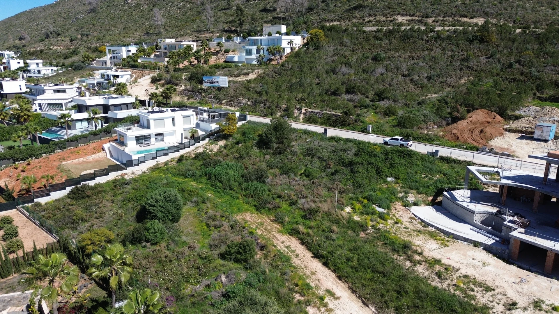 Parcelas en venta en Jávea con vistas panorámicas al Montgo de Javea.