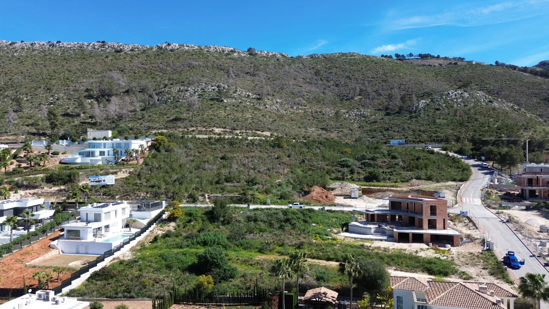 Parcelas en venta en Jávea con vistas panorámicas al Montgo de Javea.