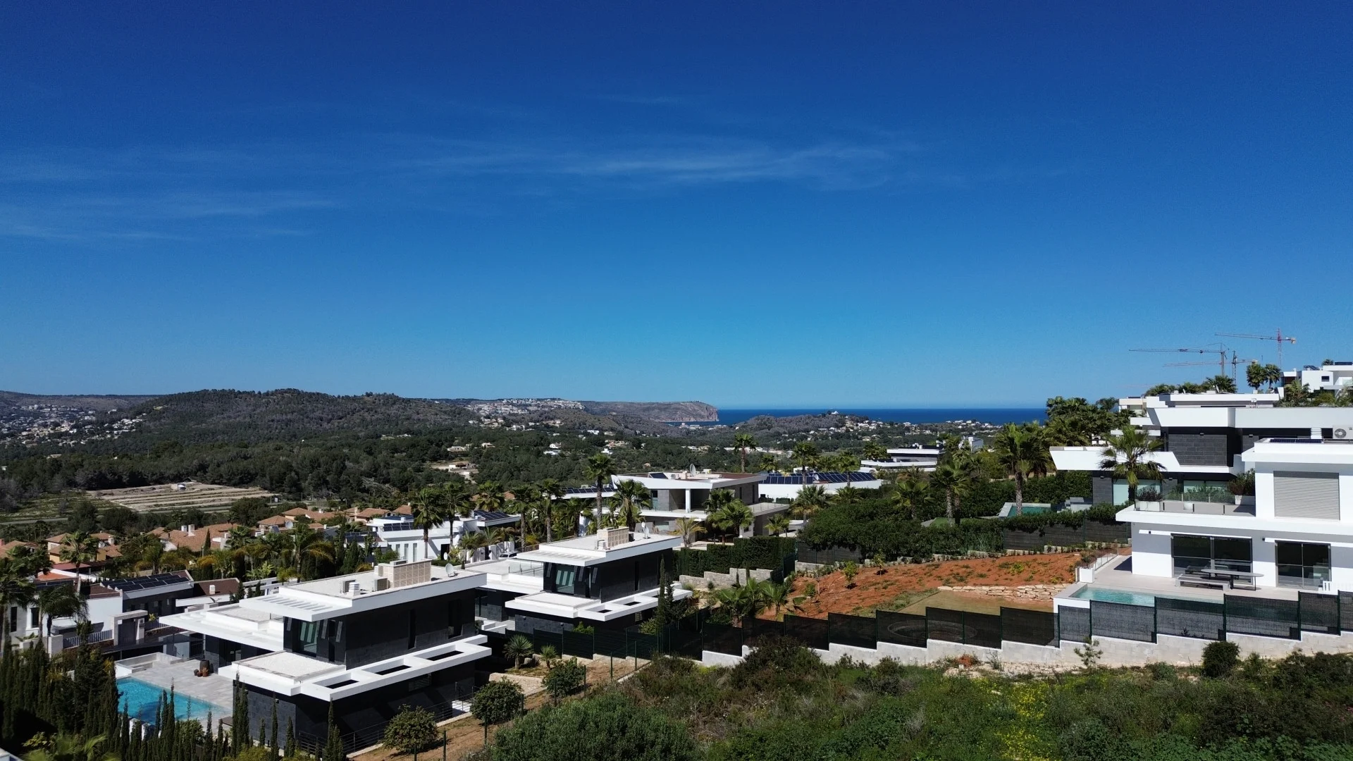 Parcelas en venta en Jávea con vistas panorámicas al Montgo de Javea.
