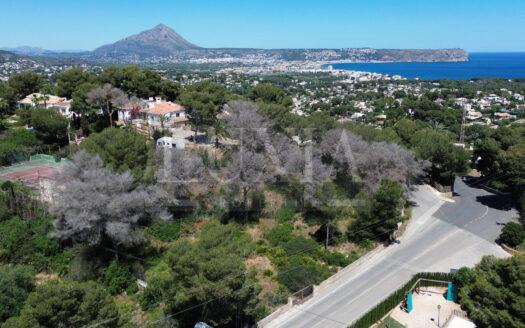 Parcela exclusiva con vistas 360º al mar y al Montgó de Jávea.