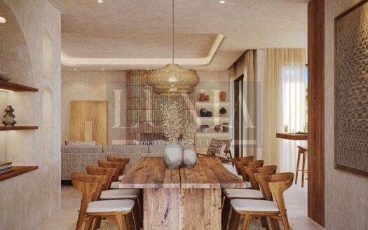 Villa de obra nueva de lujo en Jávea con ascensor, gimnasio y piscina privada.