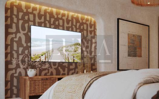 Villa de obra nueva de lujo en Jávea con ascensor, gimnasio y piscina privada.