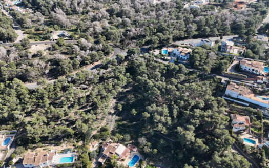 Parcelas en venta en Javea en la zona del Portichol.