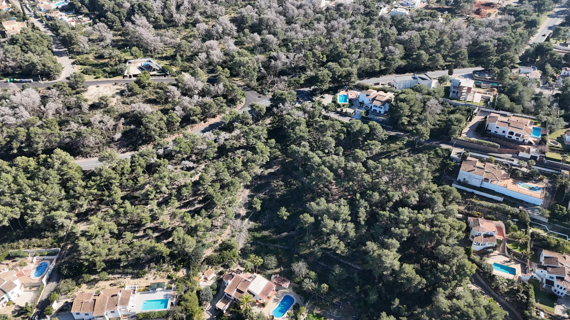 Parcelas en venta en Javea en la zona del Portichol.