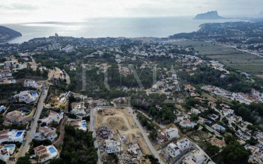 Pack de 3 parcelas en venta en Moraira.