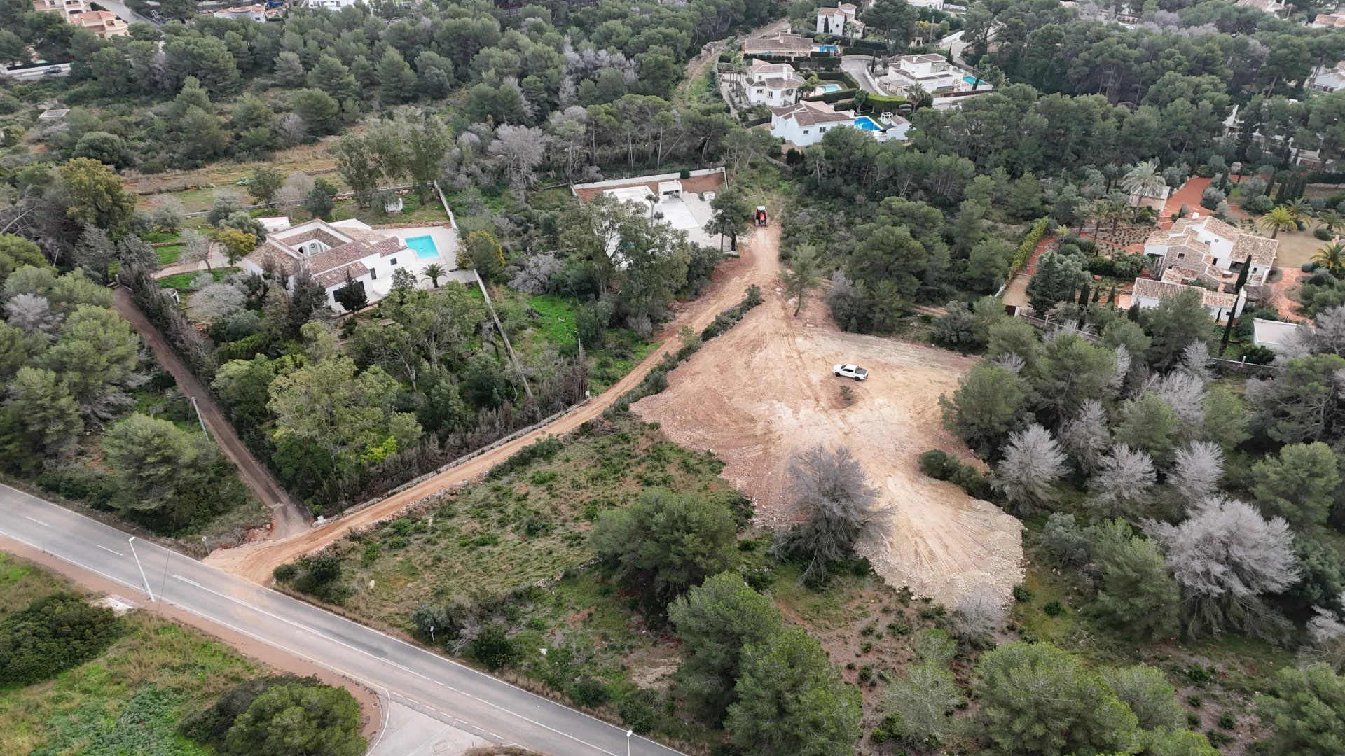 Parcela urbana llana de 1.000 m² en venta en la Urbanización de Jávea Park
