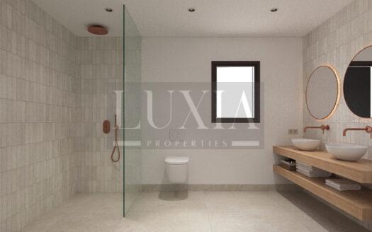 Villa de lujo de obra nueva en Alcalalí con piscina privada.