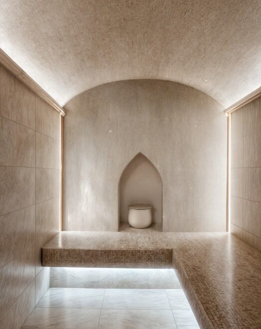 Baño minimalista y elegante