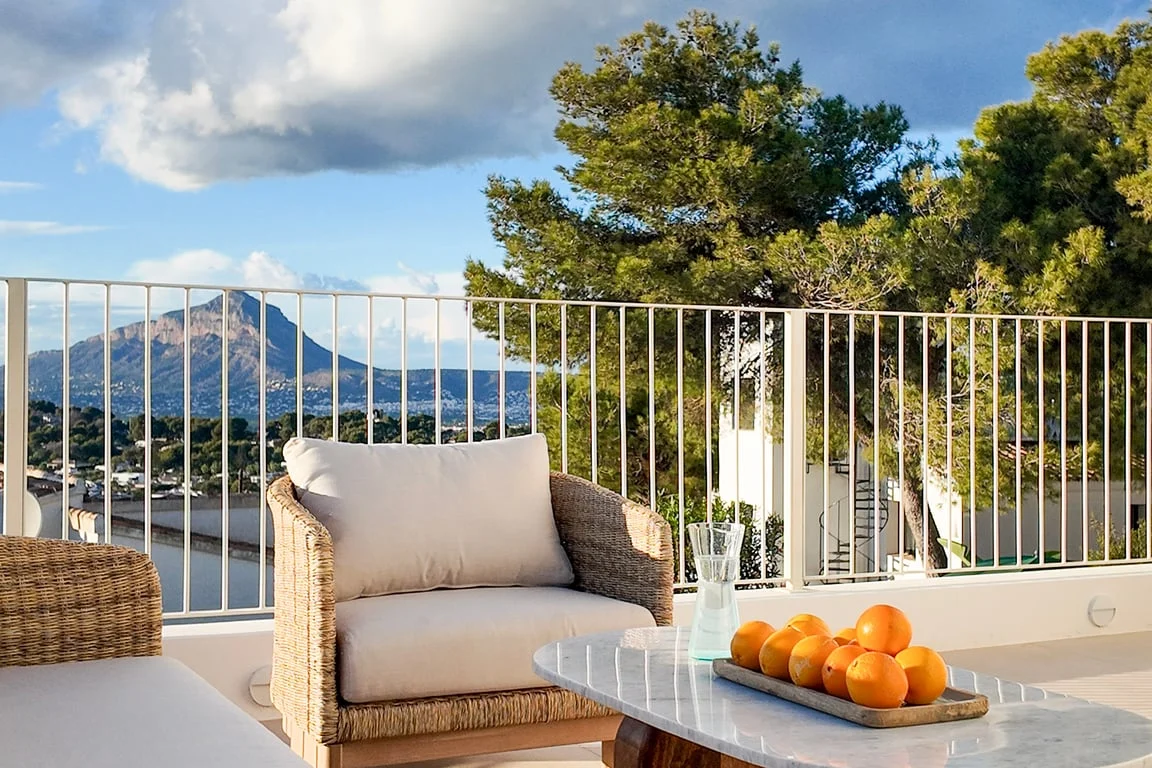Villa en Jávea con vistas panoramicas.