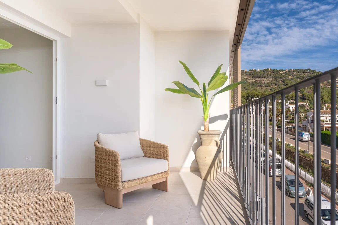 Apartamento en Jávea con amplia terraza