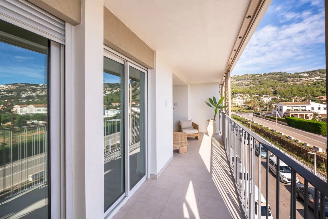 Apartamento en Jávea con amplia terraza