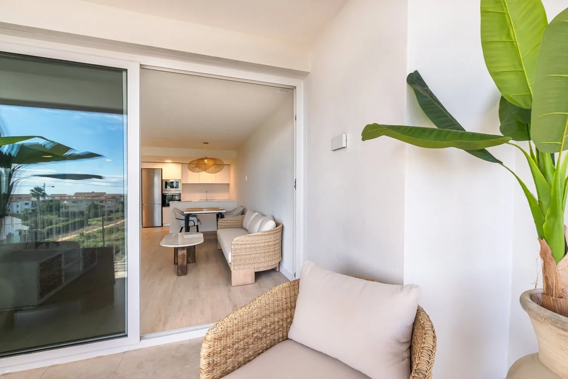 Apartamento en Jávea con amplia terraza
