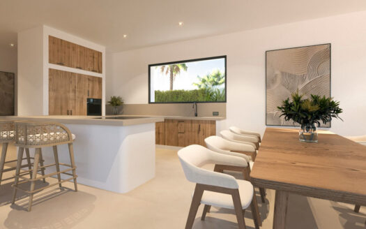 Villa de nueva construcción en venta en Javea.