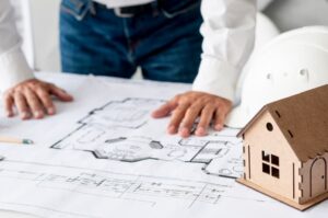 Construcción de una villa