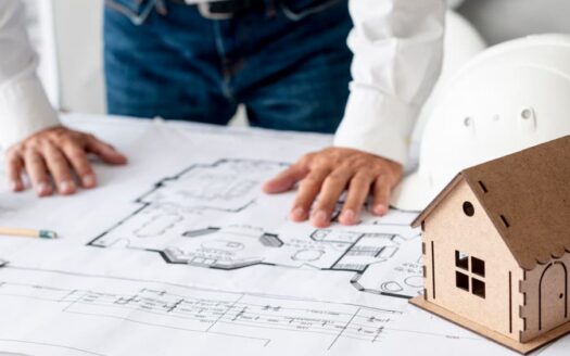 Construcción de una villa