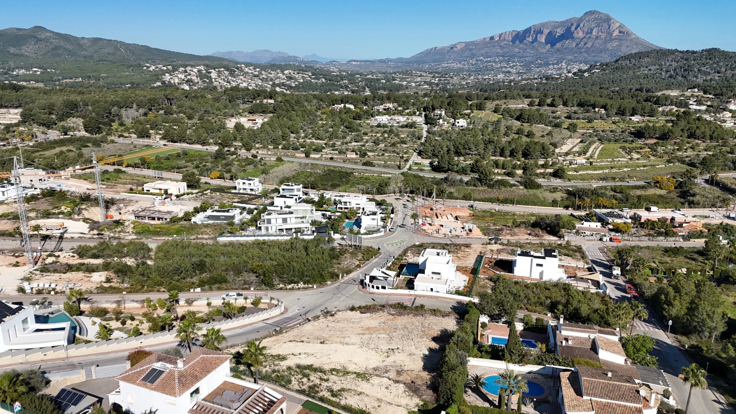 Parcela en venta con vistas panoramicas en Villes del Vent.