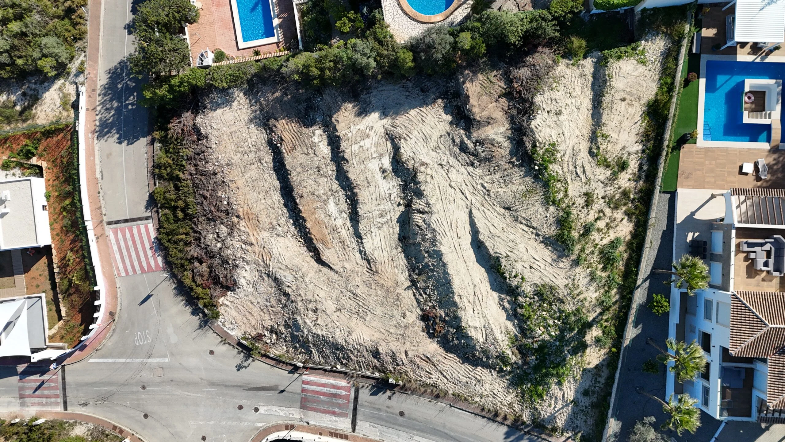Parcela en venta con vistas panoramicas en Villes del Vent.