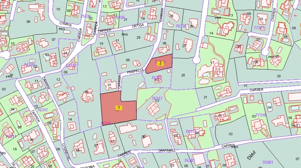 Parcelas urbanas en Jávea