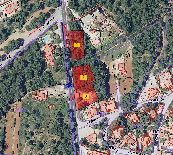 Parcelas urbanas en Jávea / Xàbia