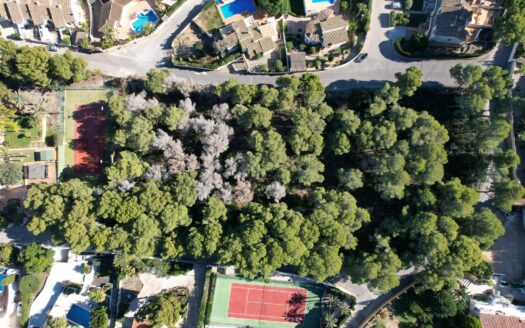 Parcela de construcción en Moraira