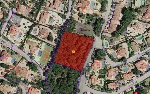 Parcela de construcción en Moraira