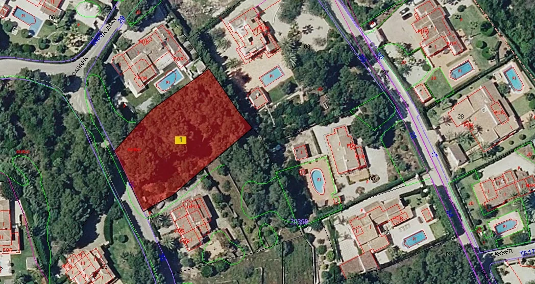 Parcela en Jávea / Xàbia