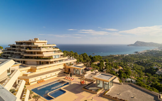 Penthouse en Altea con 2 dormitorios y 2 baños