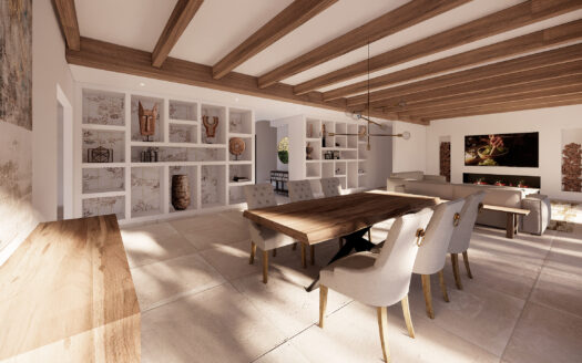 Villa Benissa con 4 dormitorios y 4 baños