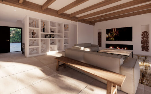 Villa Benissa con 4 dormitorios y 4 baños