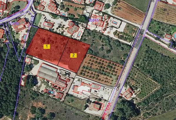 Parcelas urbanas en Jávea