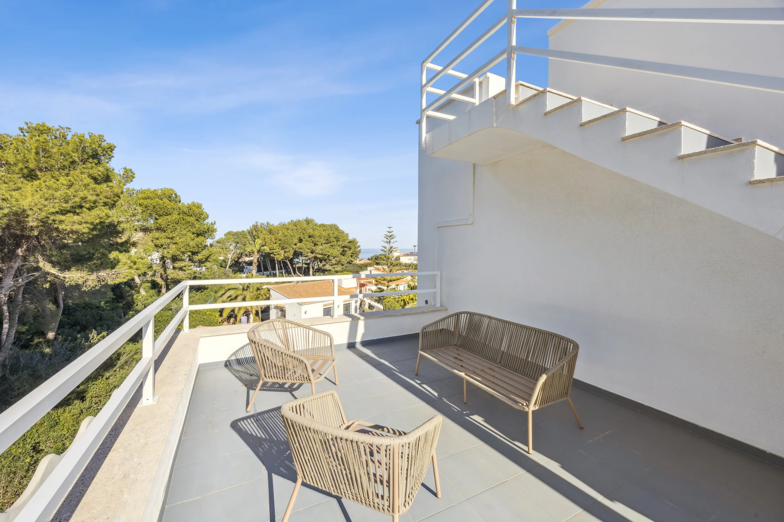 Villa con vistas al mar en venta en Javea
