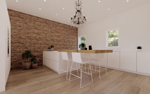 Casa en Benissa con 4 dormitorios y 4 baños