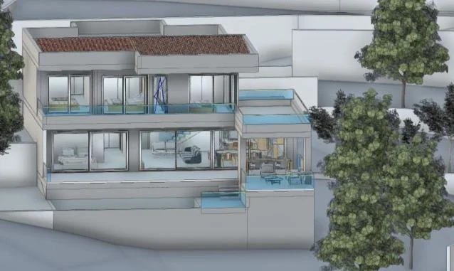 Parcela en Jávea con vistas panorámicas con proyecto y licencia.