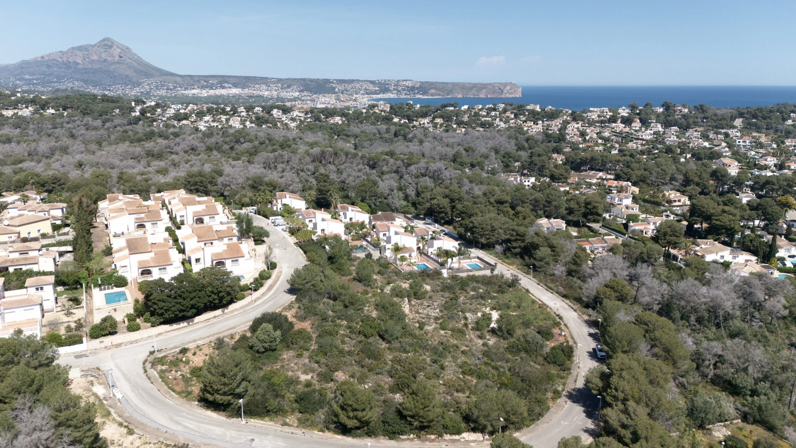 Parcela en venta en javea para la construccion de 9 bungalows.