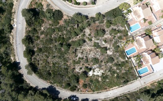 Parcela en venta en javea para la construccion de 9 bungalows.