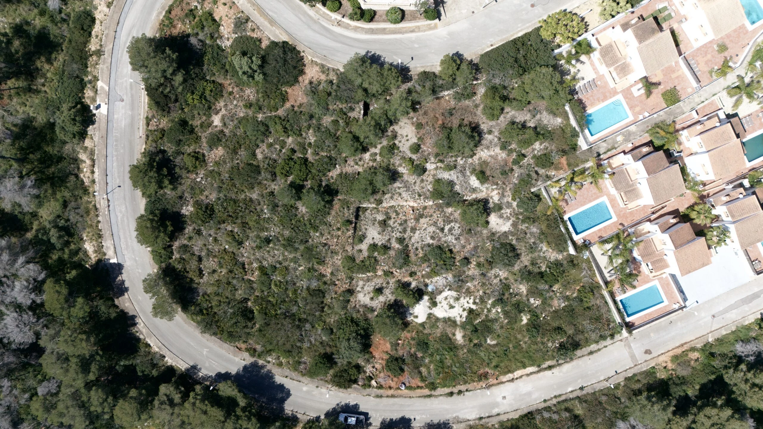 Parcela en venta en javea para la construccion de 9 bungalows.