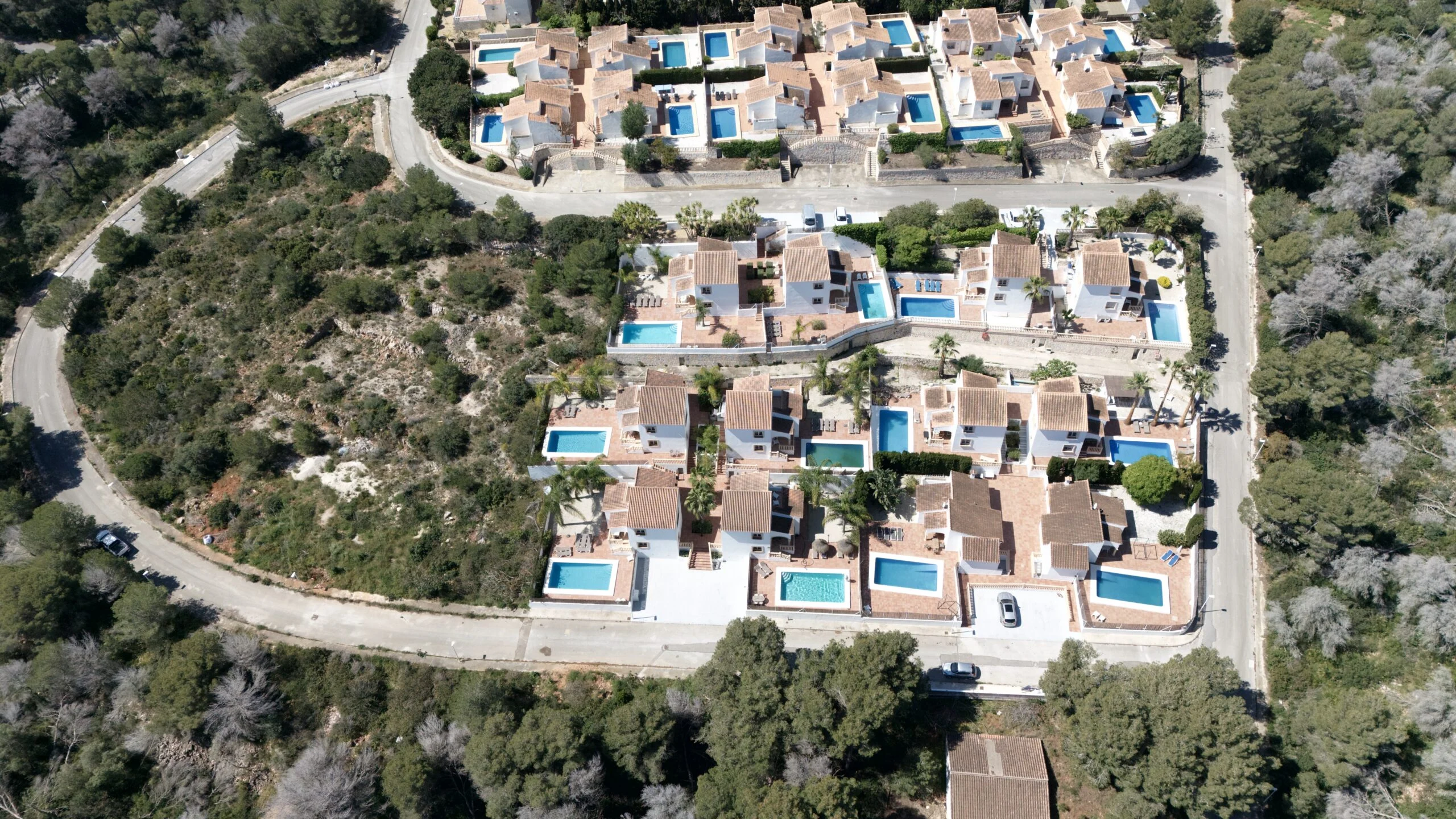 Parcela en venta en javea para la construccion de 9 bungalows.