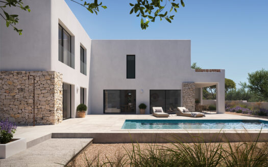 Proyecto de obra nueva en Moraira.