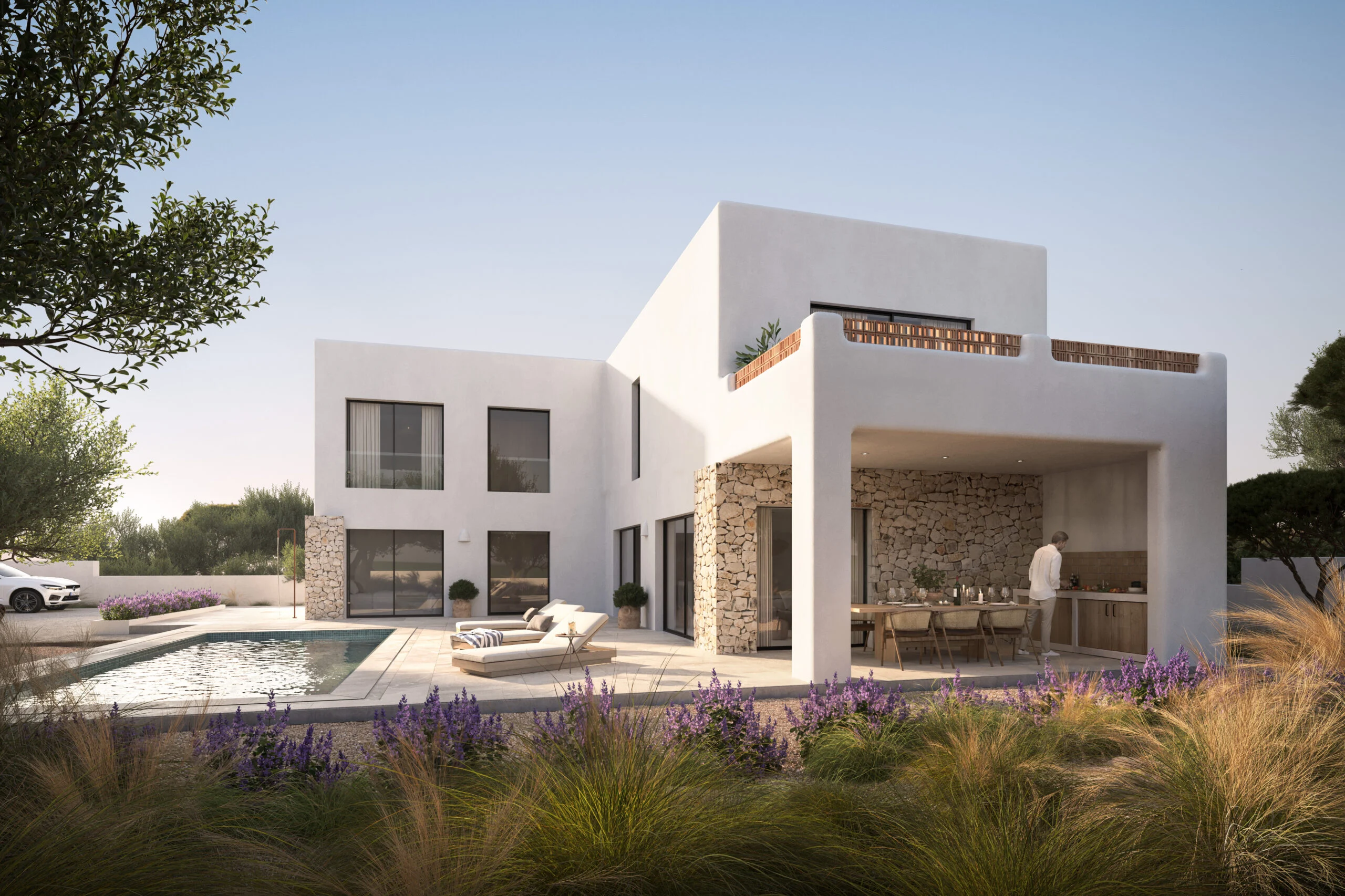 Proyecto de obra nueva en Moraira.