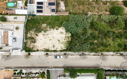 Parcela en venta en Javea con viastas panoramicas al Montgo.