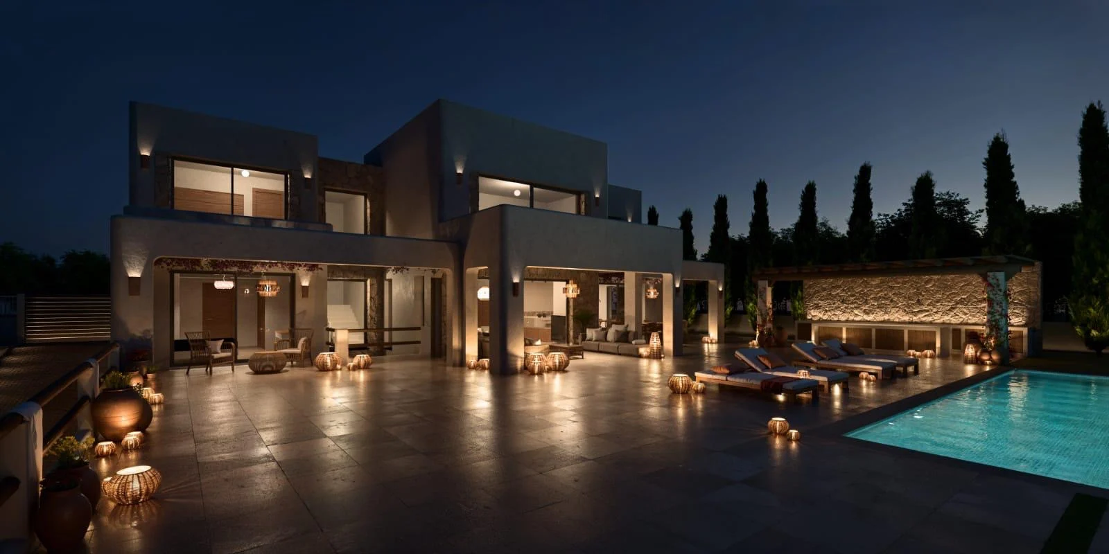 Parcela en venta con proyecto y licencia en Puerta Fenicia, Jávea.