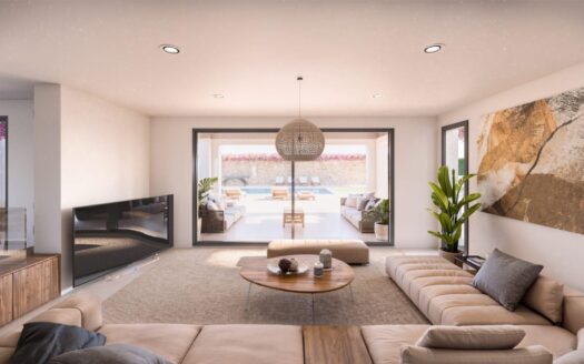 Parcela en venta con proyecto y licencia en Puerta Fenicia, Jávea.