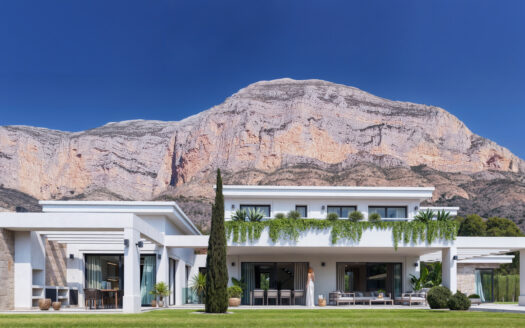 Villa de lujo de obra nueva en venta en el Montgó, Jávea.