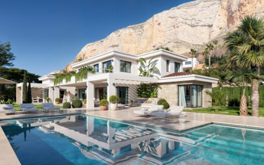 Villa de lujo de obra nueva en venta en el Montgó, Jávea.