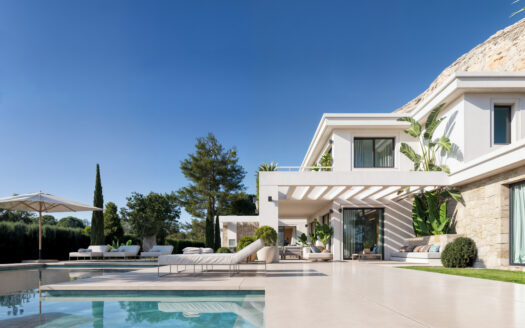 Villa de lujo de obra nueva en venta en el Montgó, Jávea.