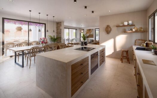 Parcela en venta con proyecto y licencia en Puerta Fenicia, Jávea.