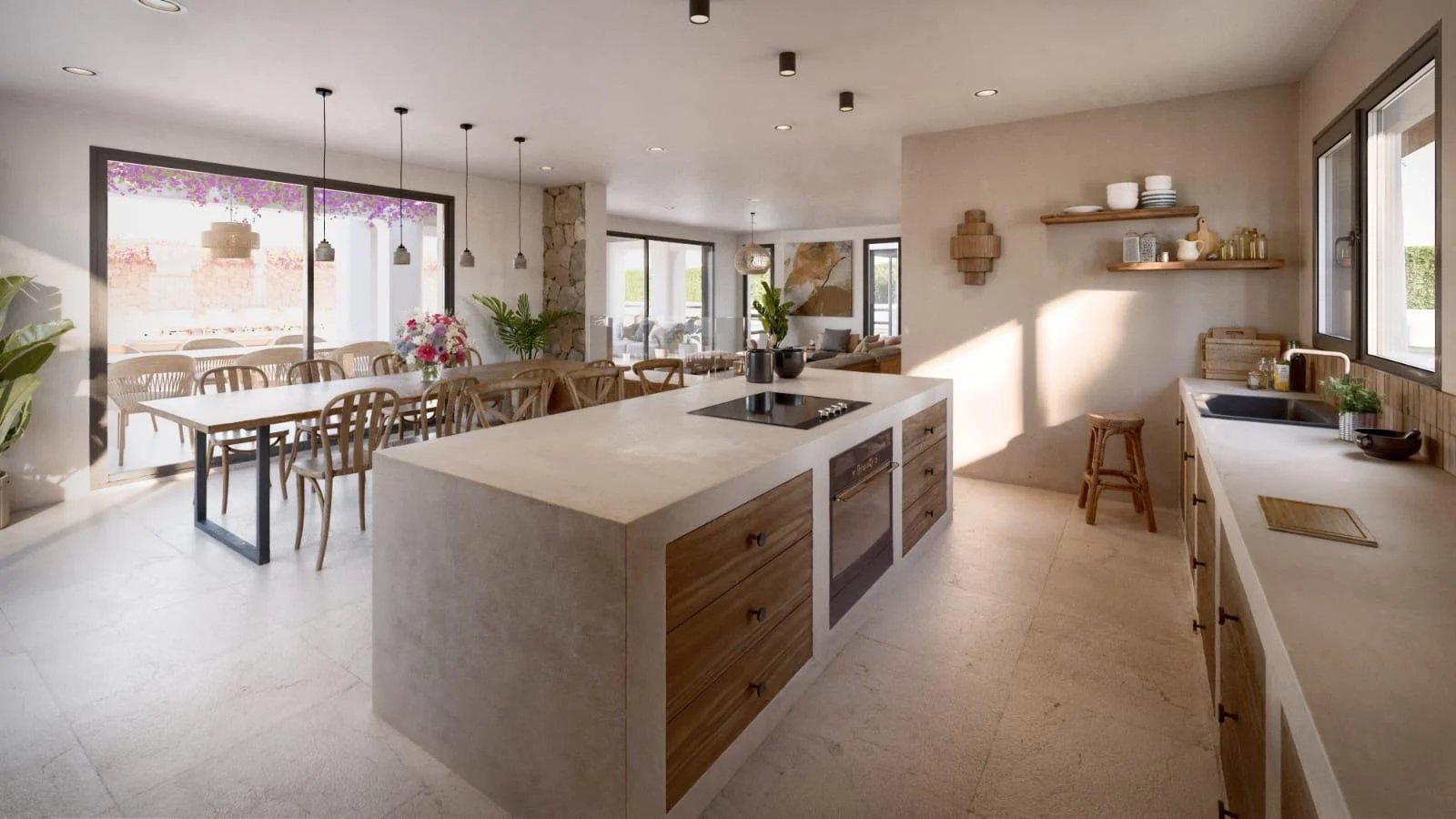 Parcela en venta con proyecto y licencia en Puerta Fenicia, Jávea.